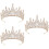 3 Brautkrone Kristall Barock Haarschmuck 8