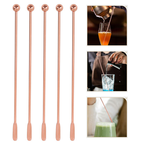 10 Drinkrührstäbchen Für Cocktail 2