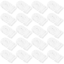 30Pcs Transparent Acrylic Hasp Latch for Jewelry Box Small Lock Buckle