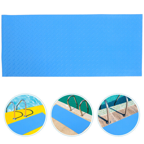 Pool Trittmatte Leitermatte Pvc Himmelblau 1 2