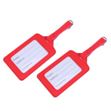 Travel Id Rechthoekig 2-Pack Rood Pu