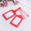 Travel Id Rechthoekig 2-Pack Rood Pu 6