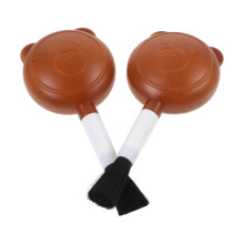 2 Air Small Squeeze Ball Pump Luchtstof Blaasbalg En Borstel