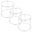 Tableware Display Rack Metaal Dinerbordhouder 3 1