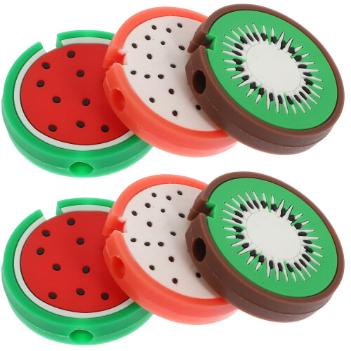 6 Decoratie Set Met Cartoon Kaart