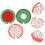 6 Decoratie Set Met Cartoon Kaart 3