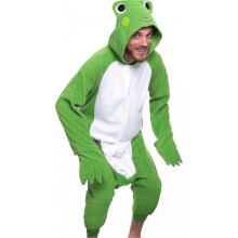 (Medium, Toad) Adult Halloween Costumes - Plush One-Piece Role Play Costumes - Animals and Sea Creatures for Adults, Women and Men - DSW