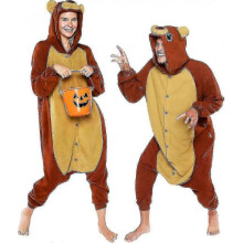 (Medium, Teddy Bear) Adult Halloween Costumes - Plush One-Piece Role Play Costumes - Animals and Sea Creatures for Adults, Women and Men - DSW