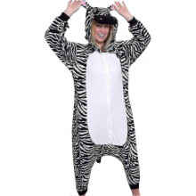 (XX-Large, Zebra) Adult Halloween Costumes - Plush One-Piece Role Play Costumes - Animals and Sea Creatures for Adults, Women and Men - DSW