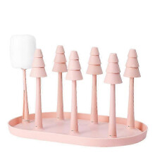 (style1879) Cup Drying Rack with Drain Tray Coffee Mug Rack Bottle rack with Ho...