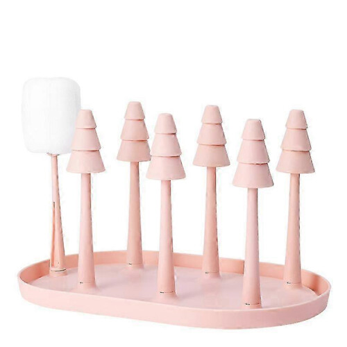(style1879) Cup Drying Rack with Drain Tray Coffee Mug Rack Bottle rack with Ho...