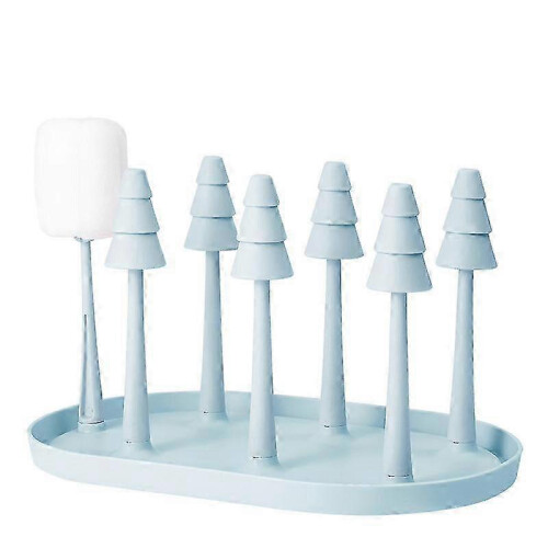 (style1878) Cup Drying Rack with Drain Tray Coffee Mug Rack Bottle rack with Ho...
