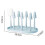 (style1878) Cup Drying Rack with Drain Tray Coffee Mug Rack Bottle rack with Ho... 2