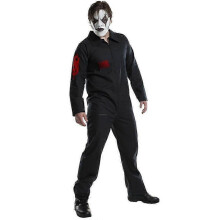 (M) Men's cosplay jumpsuit Slipknot printed loose style performance photography costume