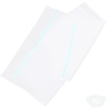 Zipper Mesh Laundry Bags For Travel And Camping 2pcs