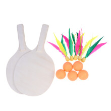 Kids Badminton Set Für Draußen Mit Schlägern Und Ball
