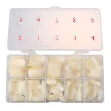 1 Box Einfache Kunstnagelstücke Künstliche Nägel Diy Maniküre Zubehör