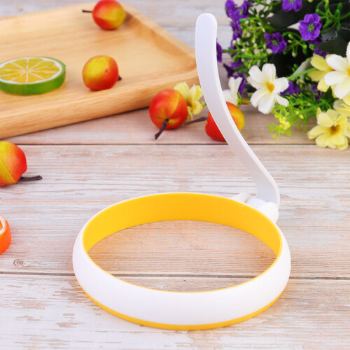 Egg Ring Gelb Silikon 2 3,9x3,9x5,1 Zoll 2