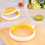 Egg Ring Gelb Silikon 2 3,9x3,9x5,1 Zoll 9