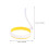 Egg Ring Gelb Silikon 2 3,9x3,9x5,1 Zoll 2