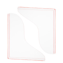 1Paire Deau Transparente Pour Lavabo