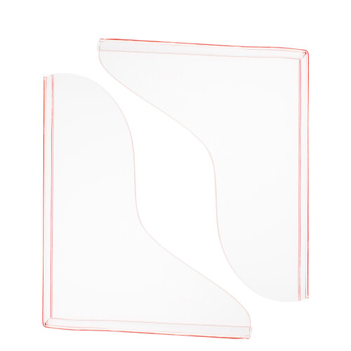 1Paire Deau Transparente Pour Lavabo