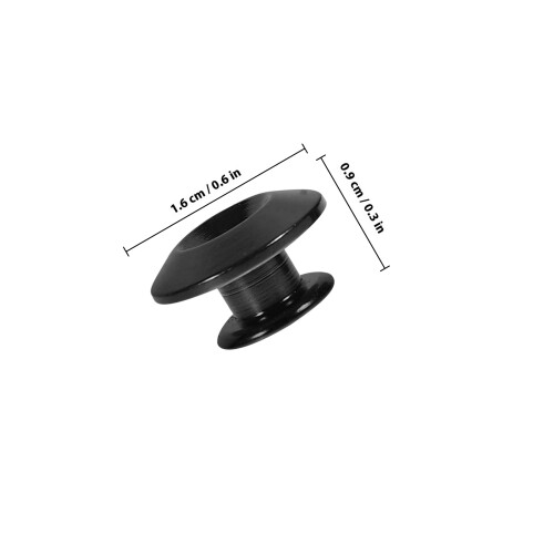 2 Gitarrenbügelverschlüsse Für Und E Gitarren Schwarz 1