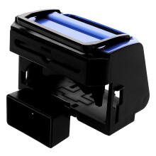 Cup Holder Für Auto Lüftungsschlitz Abs Blau 1Set 4,3X3,3X2,4In