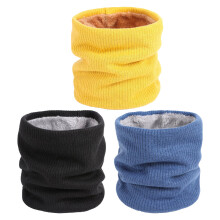 3Stück Schal Halswärmer Warmes Halstuch Halskrause