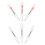 Semi Transparente Lidschatten-Applikatoren 6er Pack 1