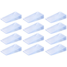 12Stk Möbelverstellung Flache Unterlegscheibe Pvc Stopper Nivellierung