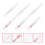 Semi Transparente Lidschatten-Applikatoren 6er Pack 5