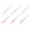 Semi Transparente Lidschatten-Applikatoren 6er Pack 6