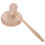 1Set Richterhammer Holz Beige Solider Auktionshammer Mit 9
