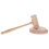 1Set Richterhammer Holz Beige Solider Auktionshammer Mit 10