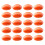 100Pcs Durable Orange Mouth Decor for DIY Crafts Toy Replacement 1