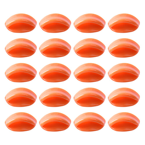 100Pcs Durable Orange Mouth Decor for DIY Crafts Toy Replacement