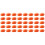100Pcs Durable Orange Mouth Decor for DIY Crafts Toy Replacement 2