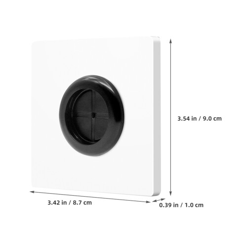5St In Wand Kabelmanagement Bürstenplatte Mit Kabeldurchlass 2