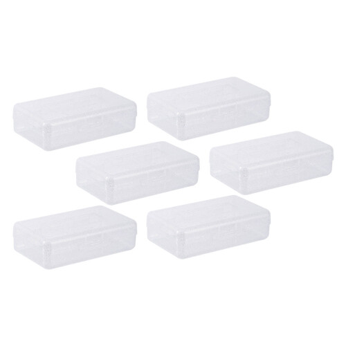 Pen Container Mäppchen Transparent PP Kunststoff 6
