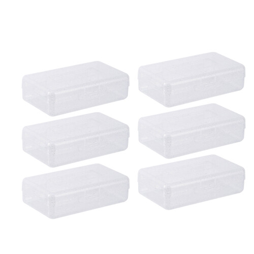 Pen Container Mäppchen Transparent PP Kunststoff 6 1