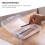 Pen Container Mäppchen Transparent PP Kunststoff 6 7