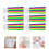 Zehuanyu 6 Sets Transparente Buch Tabs Für Studenten 5