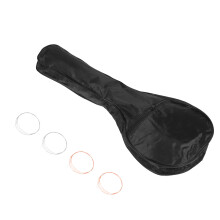Raindrops Handgehaltene Mandoline Tragetasche Mit Saiten Rucksack