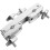 Drum Cowbell Halter Professionelles Design Metall Silber 1 8