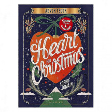 (blue)A Heart for Christmas Advent Romance, Christmas Love Story Advent, Romance Advent Book, Open a Chapter a Day