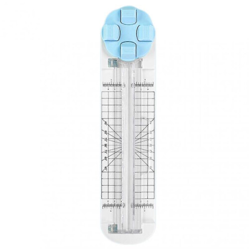 (Blue) 4 In 1 Paper Trimmer Professional DIY Scrapbooking Tool for Home