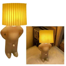 (Yellow) Naughty Boy Mr.p A Little Shy Man Creative Lamp Small Night Lights100% New