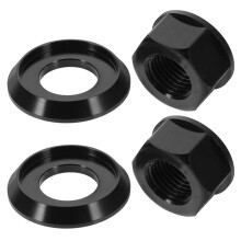 2Stück Radmuttern M10 Aluminiumlegierung