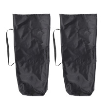 2Stk Kinderwagen Ablage Tasche Schirmkinderwagen Tasche Schwarz Nylon